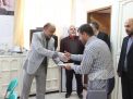 گزارش تصویری بازدید هیات رئیسه از واحد نقلیه در روز حمل و نقل